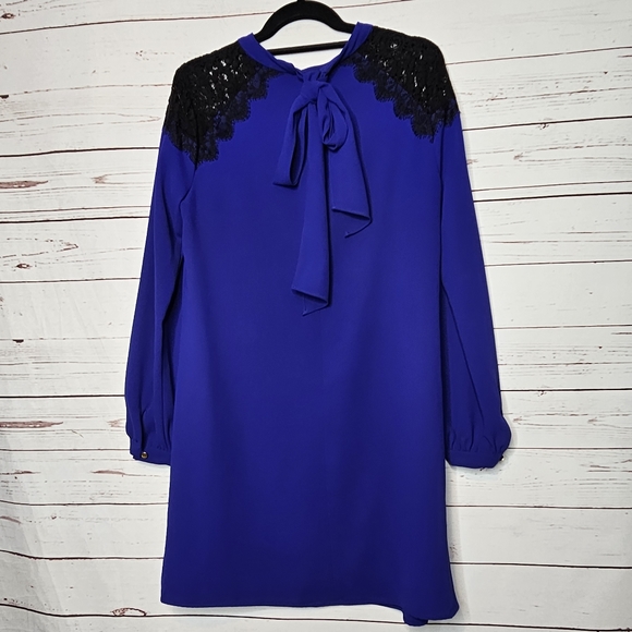CeCe by Cynthia Steffe Blue Shift Dress - Picture 8 of 14